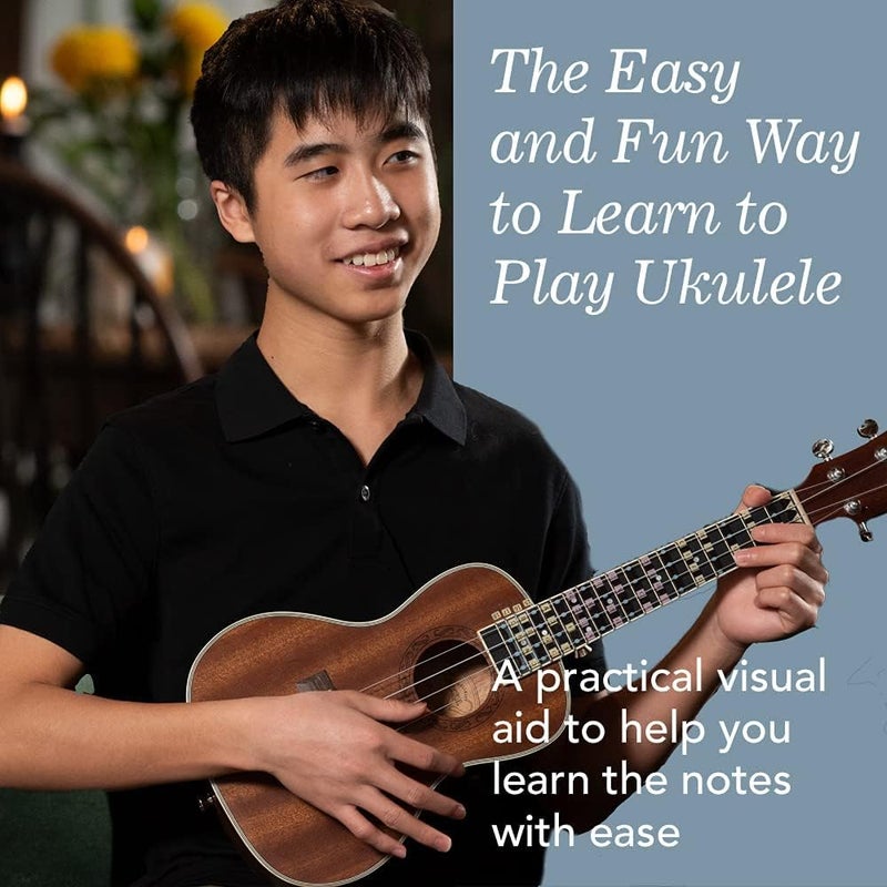 FFG NOTE THE DIFFERENCE Fantastic Finger Guide for Ukulele - Music Accessories, Fretboard and Fingerboard Stickers for Learning Notes, Learn to Play Ukulele, Frets 1-12 - Image 5